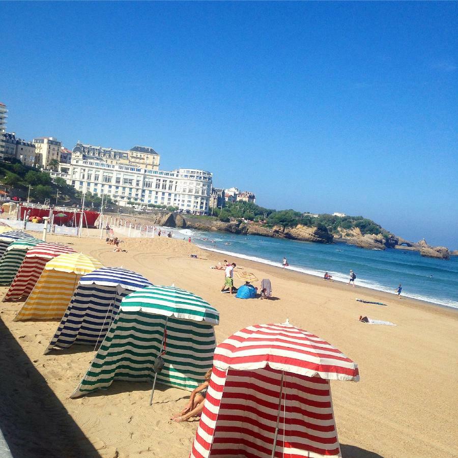 Studio Victoria Centre Grande Plage And Pool Biarritz Exteriör bild