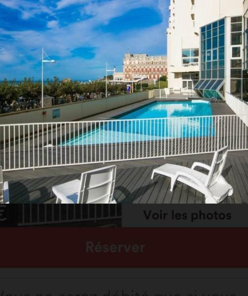 Studio Victoria Centre Grande Plage And Pool Biarritz Exteriör bild